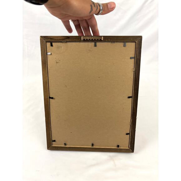 Vintage Olive Fell "Me" Little Cub Bear Framed Art Print Signed Artist - Picture 3 of 10